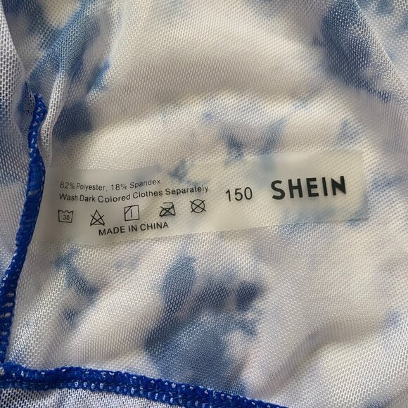 Sheer Mesh Short Sleeve Cloud Cover Up Top Y2K Grunge Light Fairy Whimsigoth - Picture 12 of 14